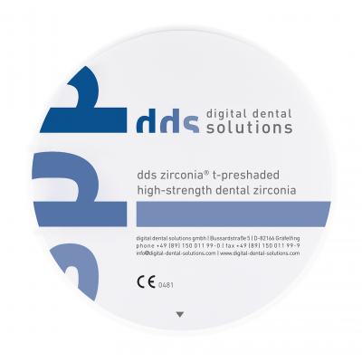 dds zirconia® t-preshaded