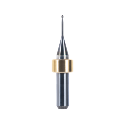 Kugelfräser, Schaft Ø 6 mm (CoCr, Titan) Ø 1,0 mm, FS 9