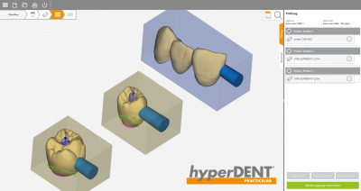 hyperDENT® PracticeLab 5x simultan