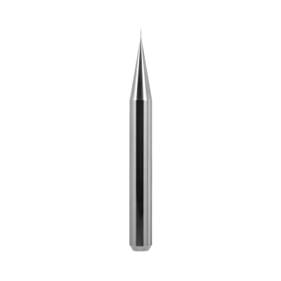 Kugelfräser, Schaft Ø 6 mm (Zirkonoxid, Sintermetall) Ø 0,3 mm, FS 2