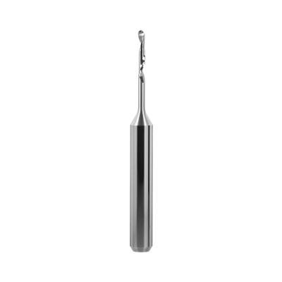 Kugelfräser, Schaft Ø 6 mm (PMMA, Thermoplast, PEEK, PEKK, Wachs, andere Kunststoffe) Ø 2,0 mm, FS 20, 1 Schneide