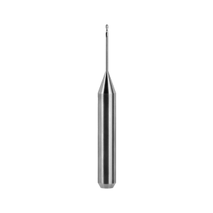 Kugelfräser (PMMA, Thermoplast, PEEK, PEKK, Wachs, andere Kunststoffe) Ø 1,0 mm, FS 15, 2 Schneiden