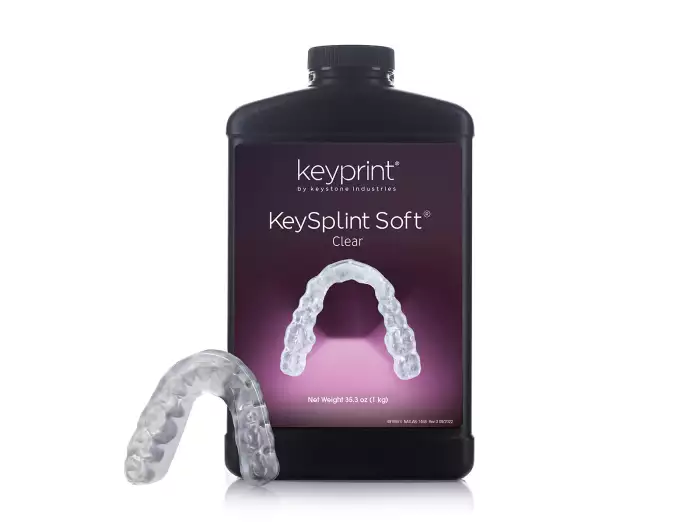 KeyPrint KeySplint Soft Clear digital dental solutions